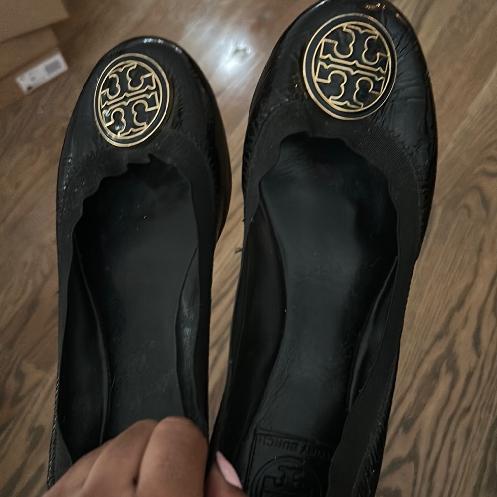 Tory Burch flats used!